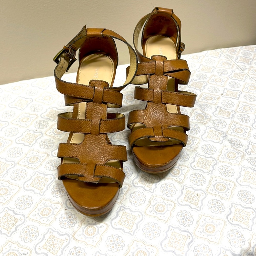 Nine West leather heels